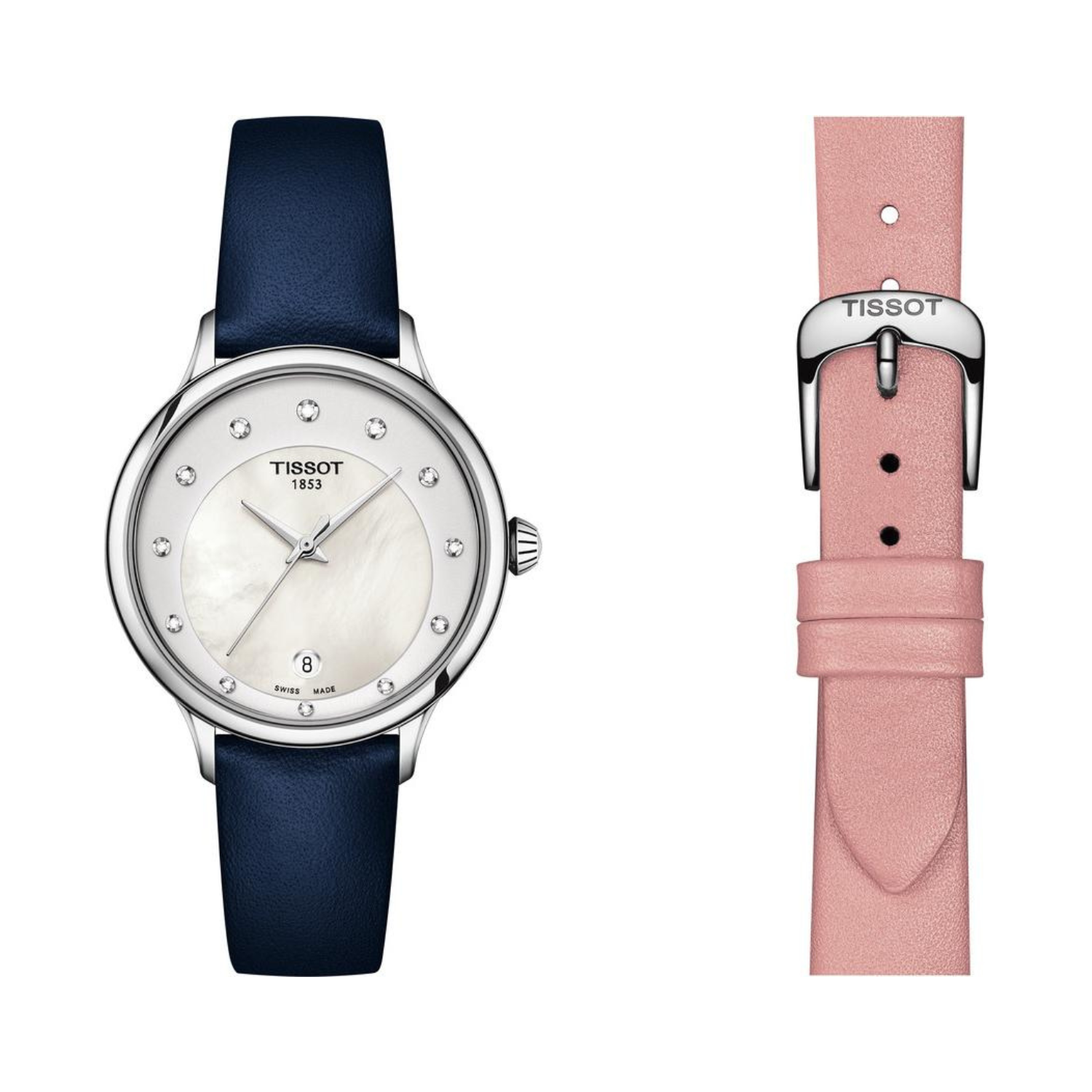 Tissot Odaci-T Diamond White MoP Ladies Watch 33mm
