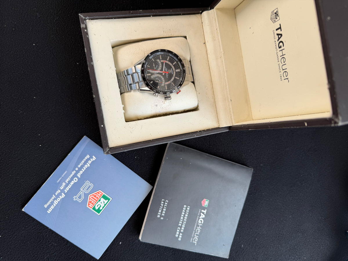 Tag Heuer Carrera Calibre S Laptimer 43mm - SEMINUEVO