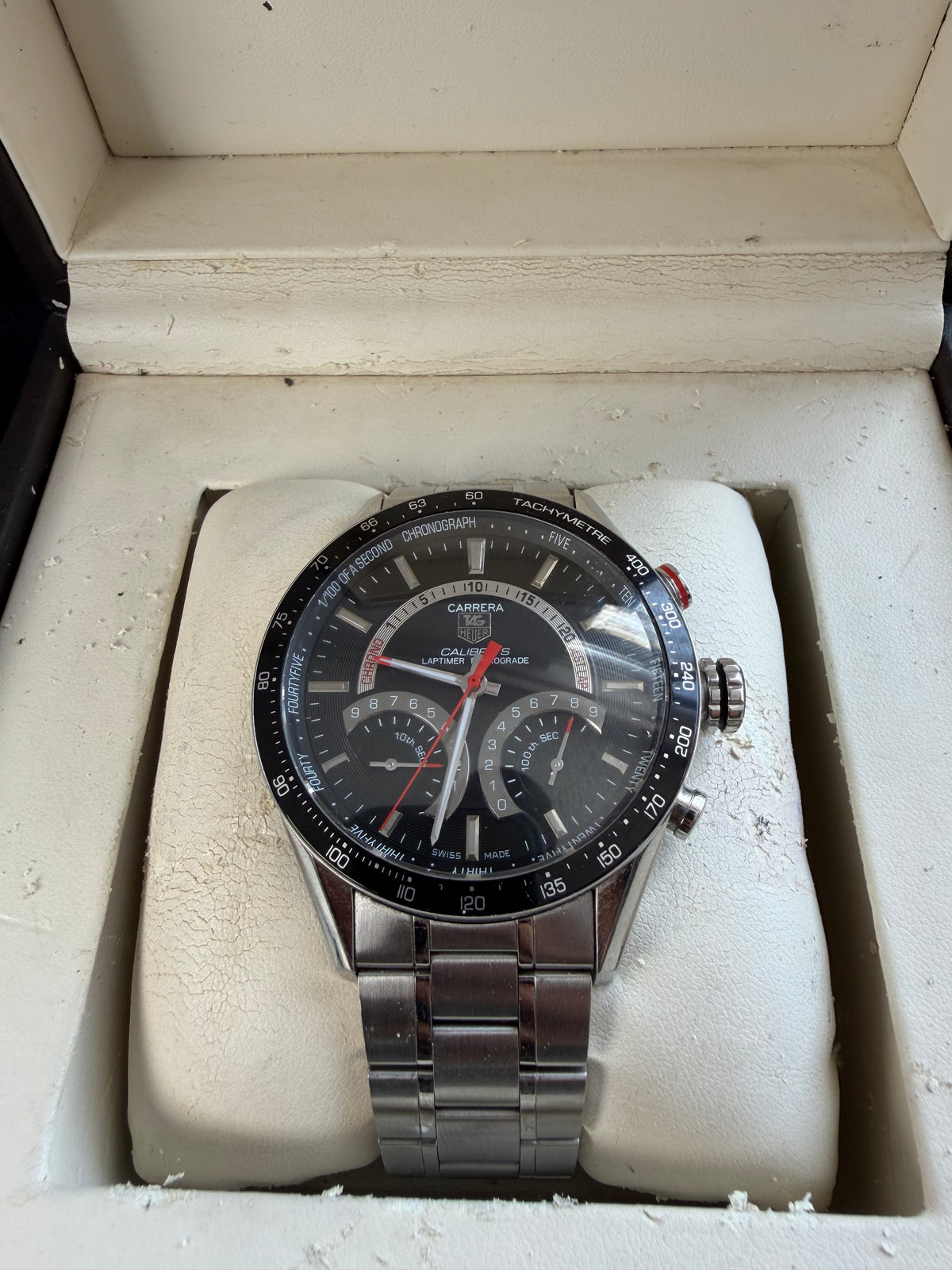 Tag Heuer Carrera Calibre S Laptimer 43mm - SEMINUEVO