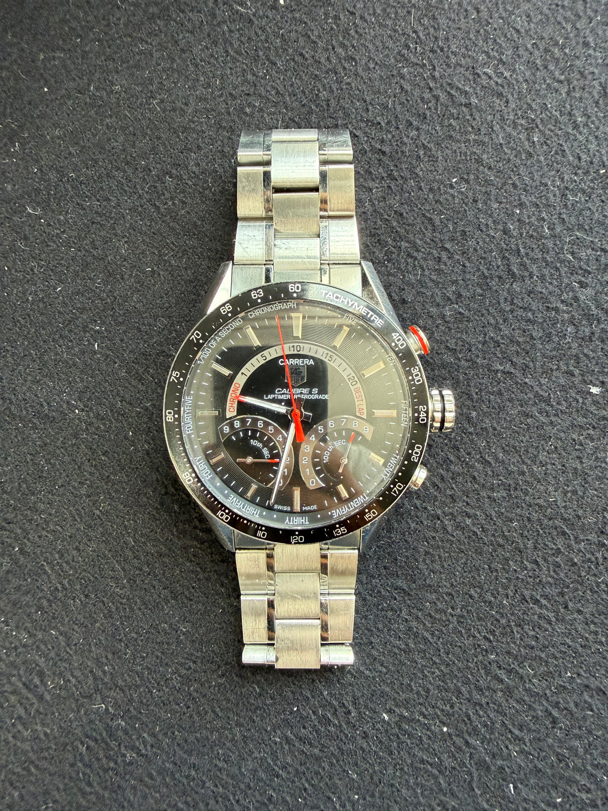 Tag Heuer Carrera Calibre S Laptimer 43mm - SEMINUEVO