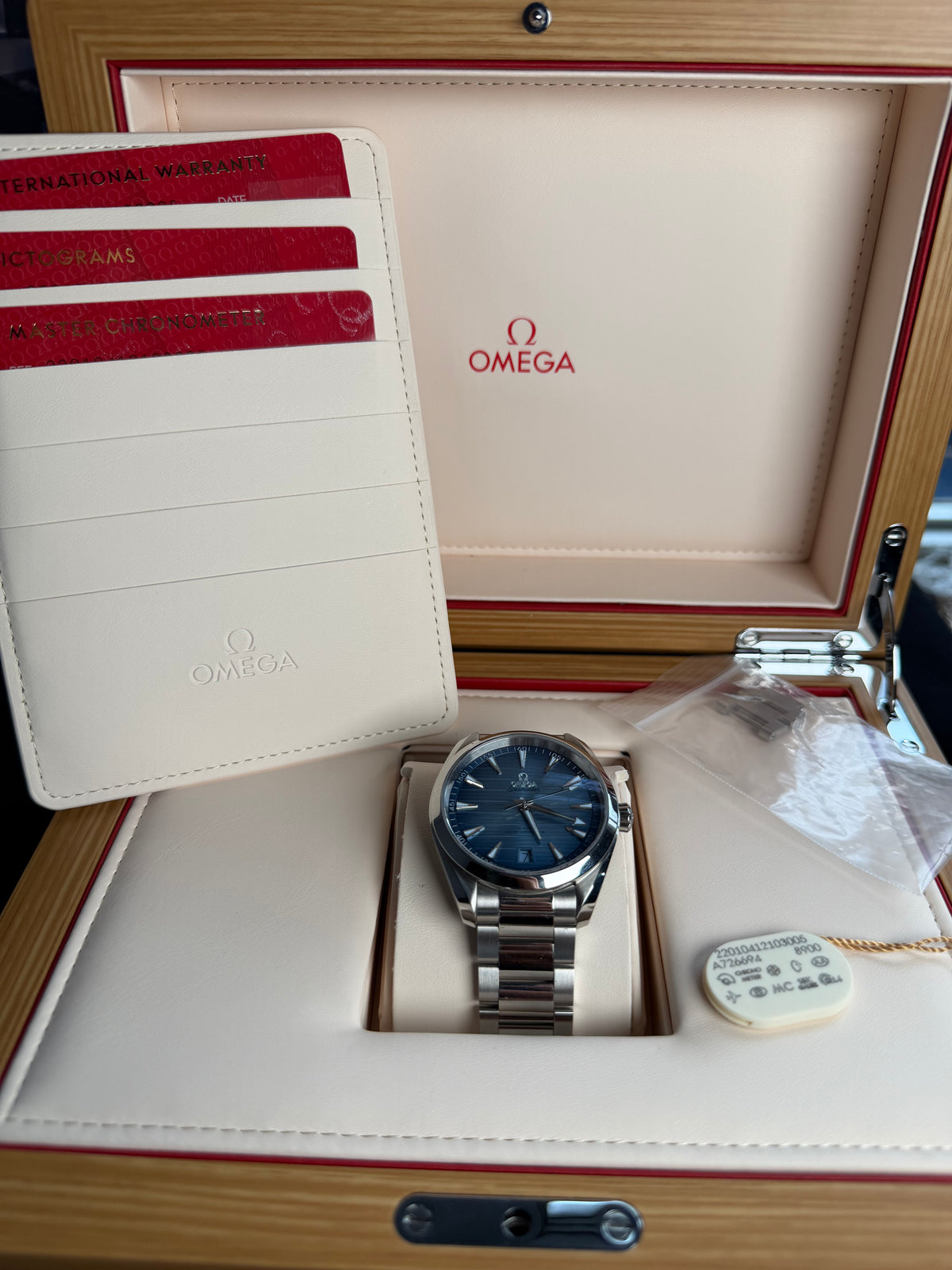 Omega Seamaster Aqua Terra 150M Summer Blue 41mm - SEMINUEVO 2024 B&P