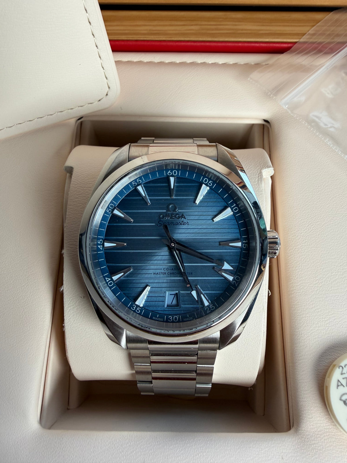 Omega Seamaster Aqua Terra 150M Summer Blue 41mm - SEMINUEVO 2024 B&P