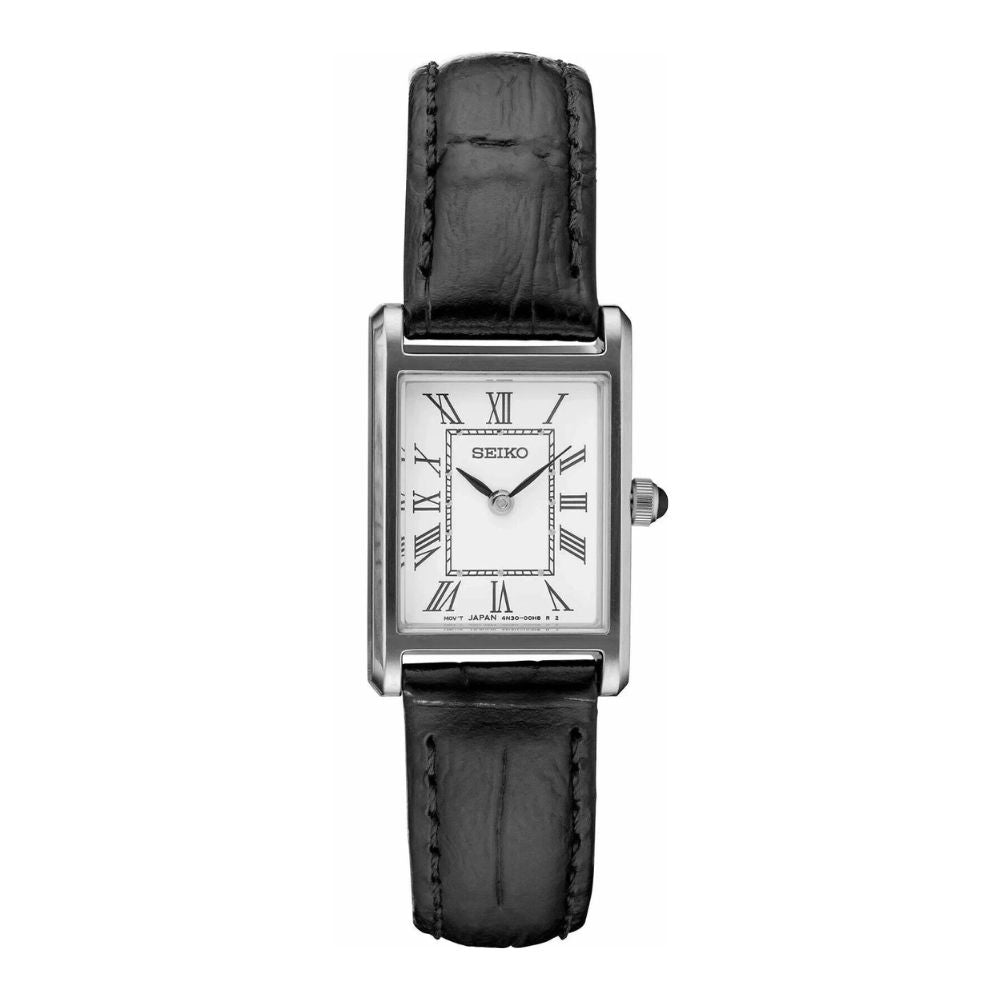 Seiko Tank Silver SWR107 Ladies Watch