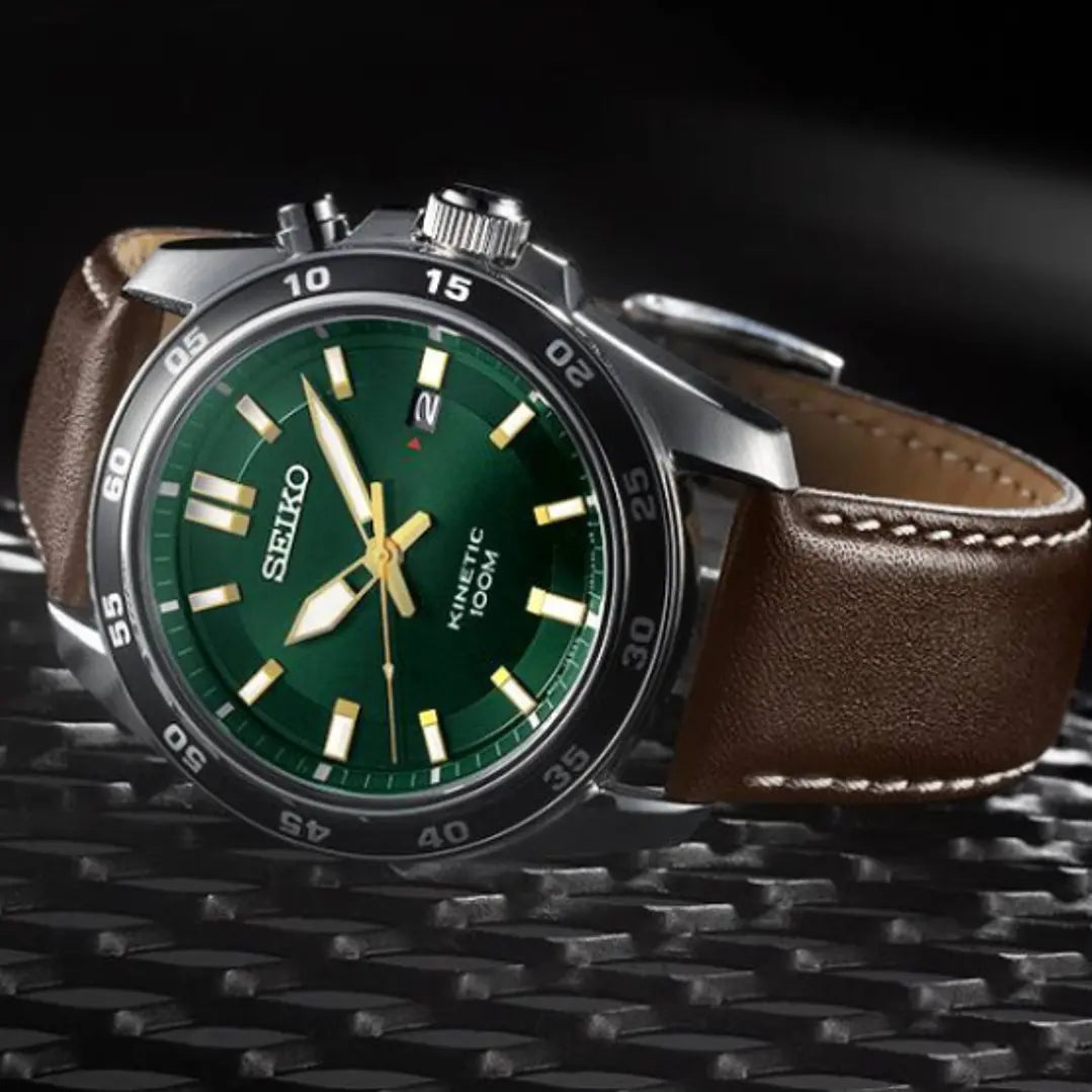Seiko Kinetic Green 42mm