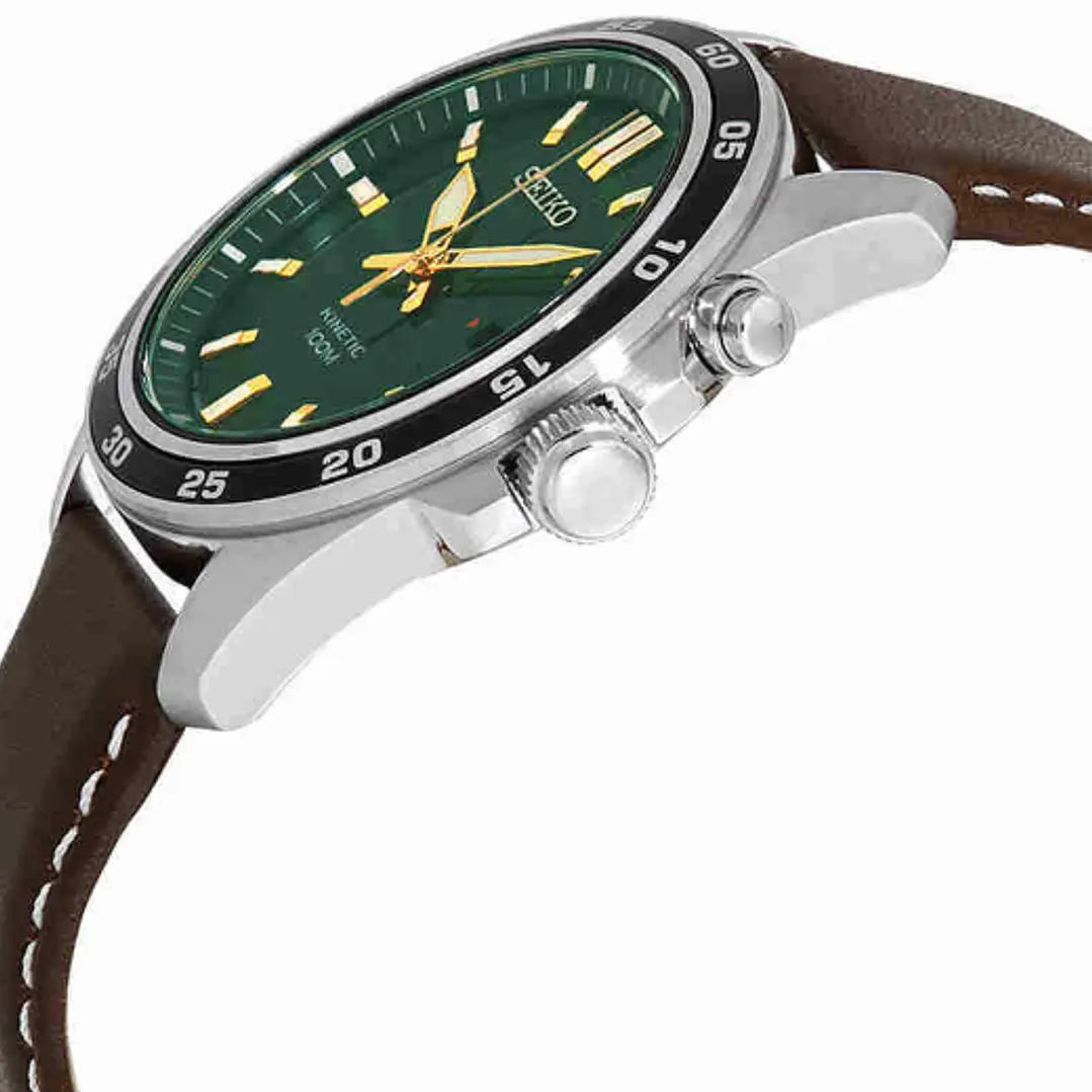 Seiko Kinetic Green 42mm