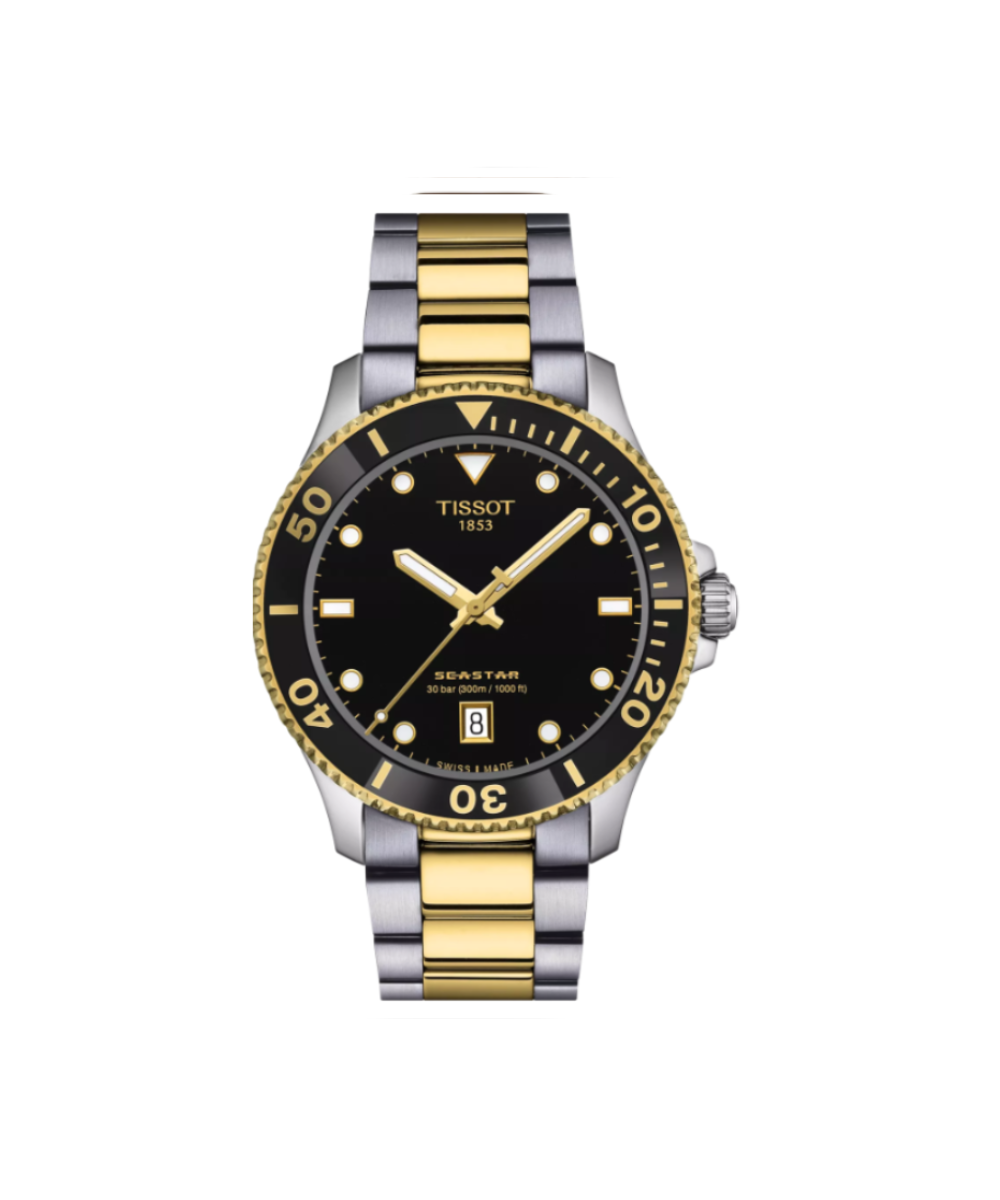 Tissot Seastar 1000 40mm Gold