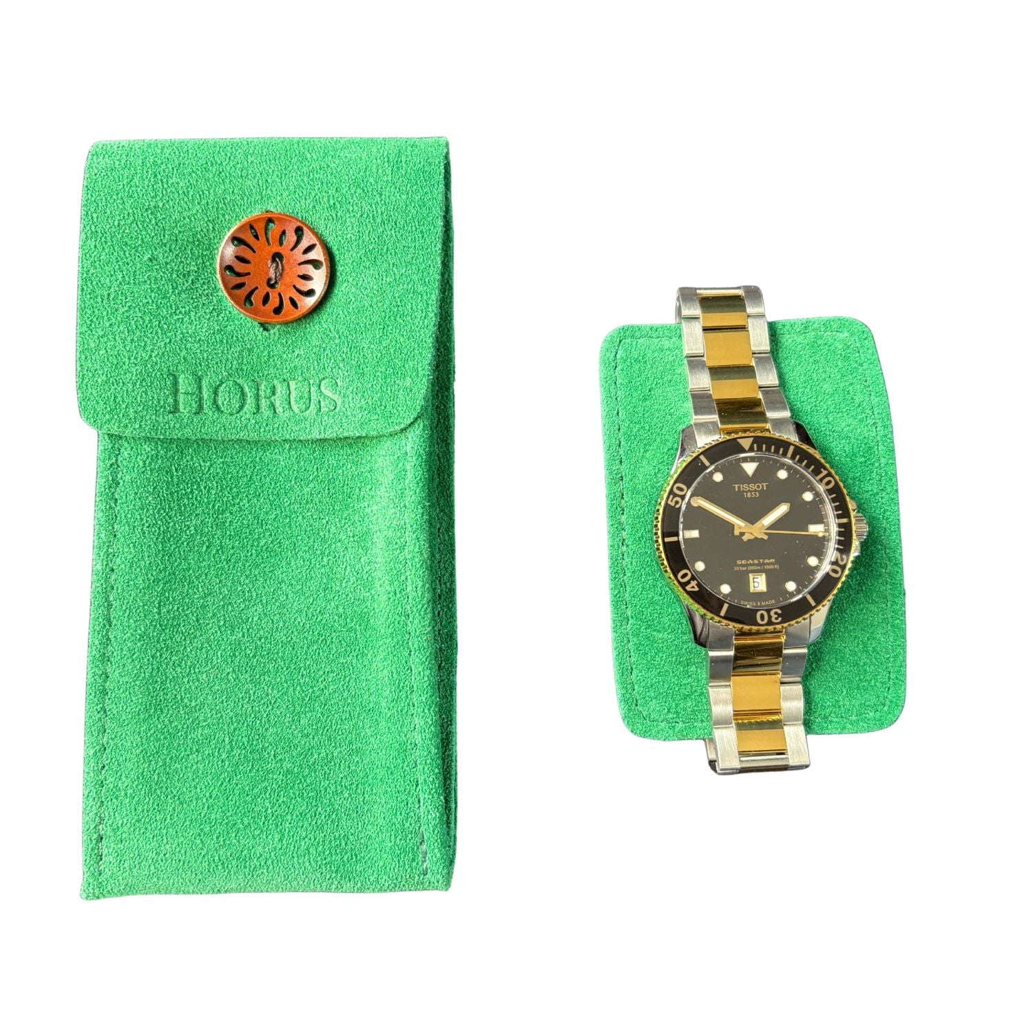 Watch Pouch para Reloj - Cuero Gamuza