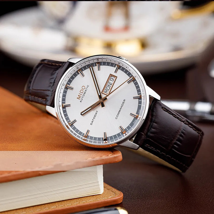 Mido Commander II Automatic Silver 40mm