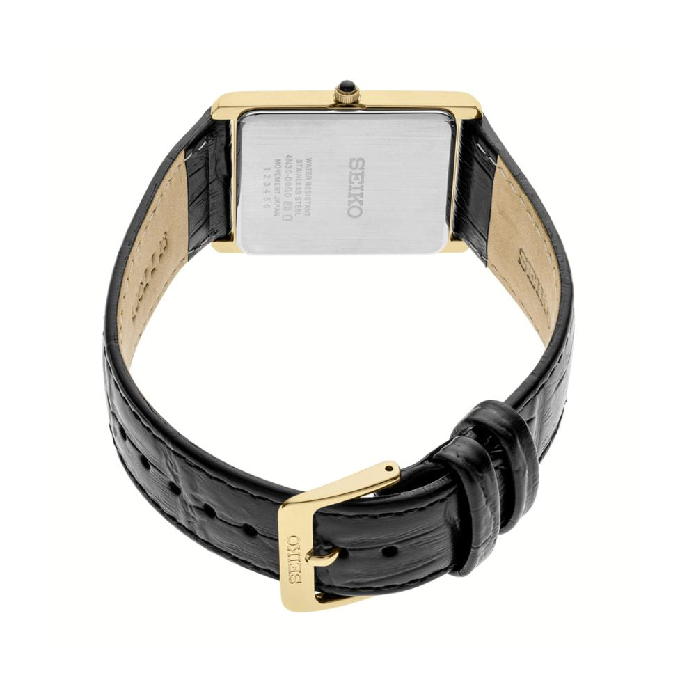 Seiko Tank Essentials Gold Man